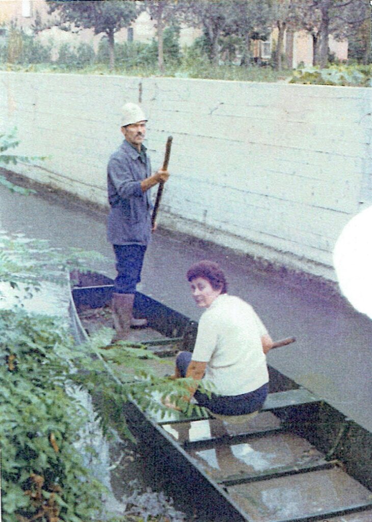 La gara a cronometro in coppia sulla bealera di Cornale negli anni ’70.