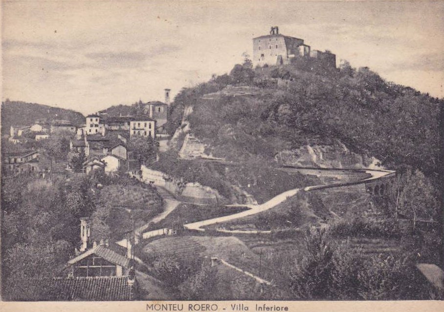 Monteu Roero Villa Inferiore nel Novecento